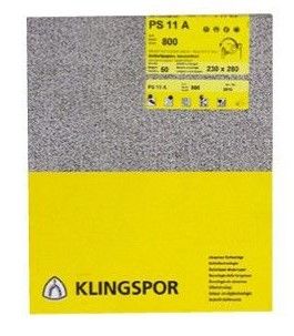 E131 - Klingspor Vizes csiszolópapír 280x230mm 280-as 