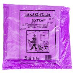 F161 - Extra takarófólia 5x4m, 100db